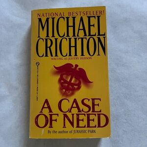 BARGAIN: Four (4) books: 3 by Michael Crichton and 1 by John Grisham